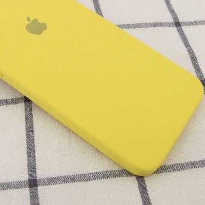 Чехол Silicone Case Square Full Camera Protective (AA) для Apple iPhone XR (6.1") Желтый / Canary Yellow Чехол Silicone Case Square Full Camera Protective (AA) для Apple iPhone XR (6.1") Желтый / Canary Yellow