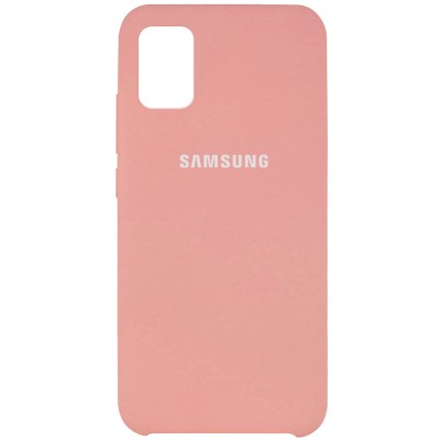 Чехол Silicone Cover (AAA) для Samsung Galaxy A71 Розовый / Pink Чехол Silicone Cover (AAA) для Samsung Galaxy A71 Розовый / Pink