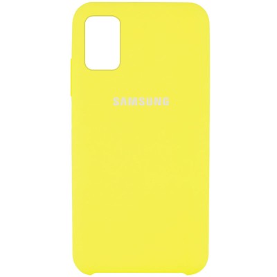 Чехол Silicone Cover (AAA) для Samsung Galaxy M51 Желтый / Bright Yellow Чехол Silicone Cover (AAA) для Samsung Galaxy M51 Желтый / Bright Yellow
