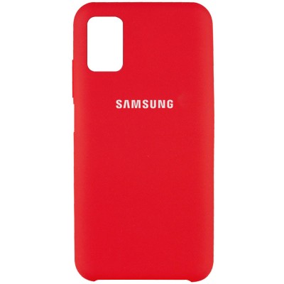 Чехол Silicone Cover (AAA) для Samsung Galaxy M51 Красный / Red Чехол Silicone Cover (AAA) для Samsung Galaxy M51 Красный / Red