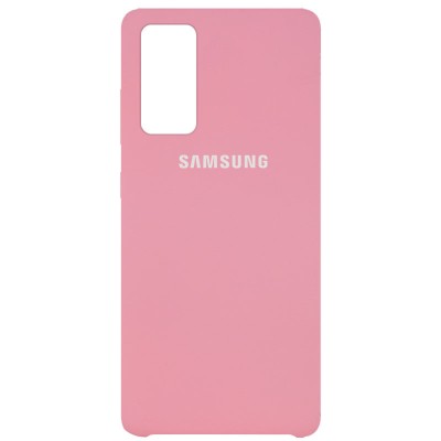 Чехол Silicone Cover (AAA) для Samsung Galaxy S20 FE Розовый / Light pink Чехол Silicone Cover (AAA) для Samsung Galaxy S20 FE Розовый / Light pink