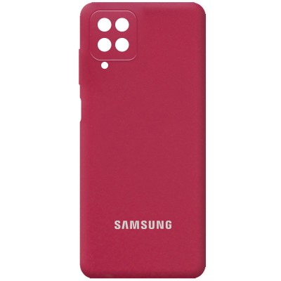 Чехол Silicone Cover Full Camera (AA) для Samsung Galaxy A22 4G / M32 Красный / Rose Red Чехол Silicone Cover Full Camera (AA) для Samsung Galaxy A22 4G / M32 Красный / Rose Red