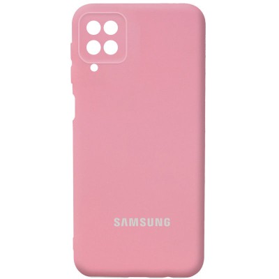 Чехол Silicone Cover Full Camera (AA) для Samsung Galaxy A22 4G / M32 Розовый / Pink Чехол Silicone Cover Full Camera (AA) для Samsung Galaxy A22 4G / M32 Розовый / Pink