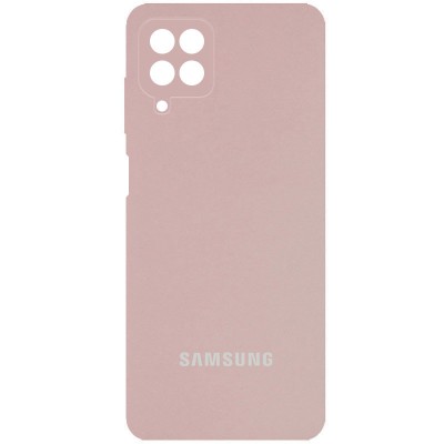 Чехол Silicone Cover Full Camera (AA) для Samsung Galaxy A22 4G / M32 Розовый / Pink Sand Чехол Silicone Cover Full Camera (AA) для Samsung Galaxy A22 4G / M32 Розовый / Pink Sand