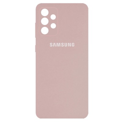 Чехол Silicone Cover Full Camera (AA) для Samsung Galaxy A32 4G Розовый / Pink Sand Чехол Silicone Cover Full Camera (AA) для Samsung Galaxy A32 4G Розовый / Pink Sand