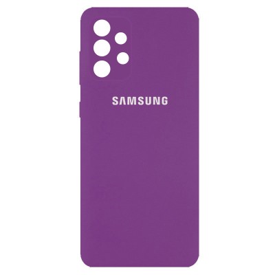 Чехол Silicone Cover Full Camera (AA) для Samsung Galaxy A32 4G Фиолетовый / Grape Чехол Silicone Cover Full Camera (AA) для Samsung Galaxy A32 4G Фиолетовый / Grape
