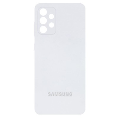 Чехол Silicone Cover Full Camera (AA) для Samsung Galaxy A52 4G / A52 5G / A52s Белый / White Чехол Silicone Cover Full Camera (AA) для Samsung Galaxy A52 4G / A52 5G / A52s Белый / White
