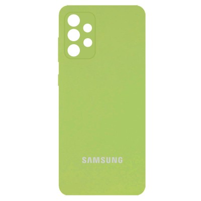 Чехол Silicone Cover Full Camera (AA) для Samsung Galaxy A52 4G / A52 5G / A52s Мятный / Mint Чехол Silicone Cover Full Camera (AA) для Samsung Galaxy A52 4G / A52 5G / A52s Мятный / Mint