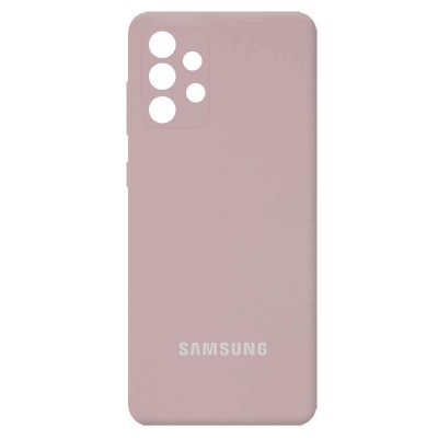 Чехол Silicone Cover Full Camera (AA) для Samsung Galaxy A52 4G / A52 5G / A52s Серый / Lavender Чехол Silicone Cover Full Camera (AA) для Samsung Galaxy A52 4G / A52 5G / A52s Серый / Lavender