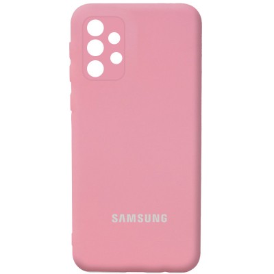 Чехол Silicone Cover Full Camera (AA) для Samsung Galaxy A52 4G / A52 5G Розовый / Pink Чехол Silicone Cover Full Camera (AA) для Samsung Galaxy A52 4G / A52 5G Розовый / Pink