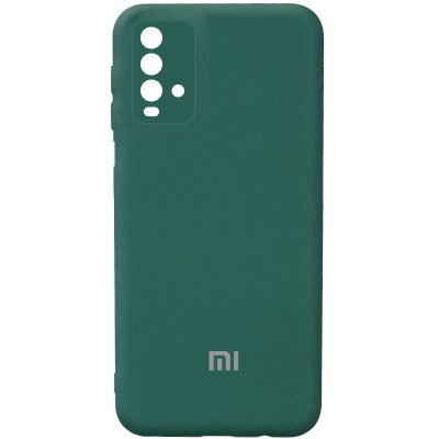 Чехол Silicone Cover Full Camera (AA) для Xiaomi Redmi Note 9 4G / Redmi 9 Power / Redmi 9T Зеленый / Pine green Чехол Silicone Cover Full Camera (AA) для Xiaomi Redmi Note 9 4G / Redmi 9 Power / Redmi 9T Зеленый / Pine green