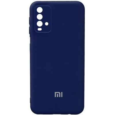 Чехол Silicone Cover Full Camera (AA) для Xiaomi Redmi Note 9 4G / Redmi 9 Power / Redmi 9T Темно-синий / Midnight blue Чехол Silicone Cover Full Camera (AA) для Xiaomi Redmi Note 9 4G / Redmi 9 Power / Redmi 9T Темно-синий / Midnight blue