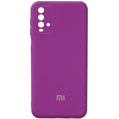 Чехол Silicone Cover Full Camera (AA) для Xiaomi Redmi Note 9 4G / Redmi 9 Power / Redmi 9T Фиолетовый / Grape Чехол Silicone Cover Full Camera (AA) для Xiaomi Redmi Note 9 4G / Redmi 9 Power / Redmi 9T Фиолетовый / Grape
