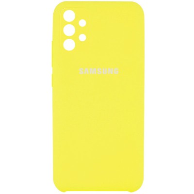 Чехол Silicone Cover Full Camera (AAA) для Samsung Galaxy A32 4G Желтый / Bright Yellow Чехол Silicone Cover Full Camera (AAA) для Samsung Galaxy A32 4G Желтый / Bright Yellow