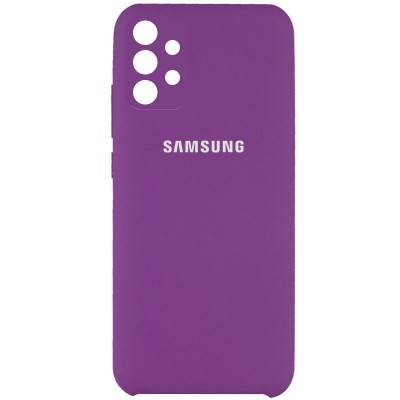 Чехол Silicone Cover Full Camera (AAA) для Samsung Galaxy A32 4G Фиолетовый / Grape Чехол Silicone Cover Full Camera (AAA) для Samsung Galaxy A32 4G Фиолетовый / Grape