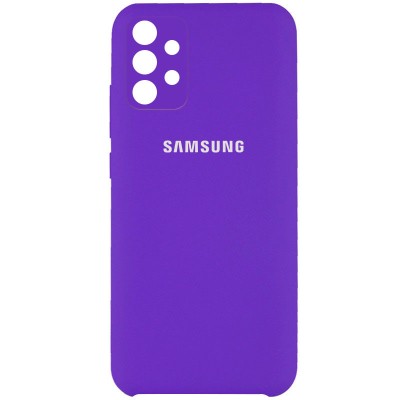 Чехол Silicone Cover Full Camera (AAA) для Samsung Galaxy A32 4G Фиолетовый / Violet Чехол Silicone Cover Full Camera (AAA) для Samsung Galaxy A32 4G Фиолетовый / Violet