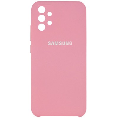 Чехол Silicone Cover Full Camera (AAA) для Samsung Galaxy A52 4G / A52 5G / A52s Розовый / Light pink Чехол Silicone Cover Full Camera (AAA) для Samsung Galaxy A52 4G / A52 5G / A52s Розовый / Light pink