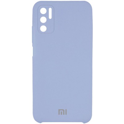 Чехол Silicone Cover Full Camera (AAA) для Xiaomi Redmi Note 10 5G / Poco M3 Pro Голубой / Lilac Blue Чехол Silicone Cover Full Camera (AAA) для Xiaomi Redmi Note 10 5G / Poco M3 Pro Голубой / Lilac Blue