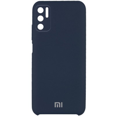 Чехол Silicone Cover Full Camera (AAA) для Xiaomi Redmi Note 10 5G / Poco M3 Pro Синий / Midnight blue Чехол Silicone Cover Full Camera (AAA) для Xiaomi Redmi Note 10 5G / Poco M3 Pro Синий / Midnight blue