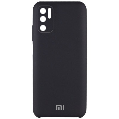 Чехол Silicone Cover Full Camera (AAA) для Xiaomi Redmi Note 10 5G / Poco M3 Pro Черный / Black Чехол Silicone Cover Full Camera (AAA) для Xiaomi Redmi Note 10 5G / Poco M3 Pro Черный / Black
