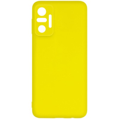 Чехол Silicone Cover Full Camera without Logo (A) для Xiaomi Redmi Note 10 Pro / 10 Pro Max Желтый / Flash Чехол Silicone Cover Full Camera without Logo (A) для Xiaomi Redmi Note 10 Pro / 10 Pro Max Желтый / Flash