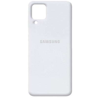 Чехол Silicone Cover Full Protective (AA) для Samsung Galaxy A12 / M12 Белый / White Чехол Silicone Cover Full Protective (AA) для Samsung Galaxy A12 / M12 Белый / White