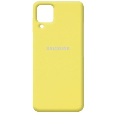 Чехол Silicone Cover Full Protective (AA) для Samsung Galaxy A12 / M12 Желтый / Yellow Чехол Silicone Cover Full Protective (AA) для Samsung Galaxy A12 / M12 Желтый / Yellow