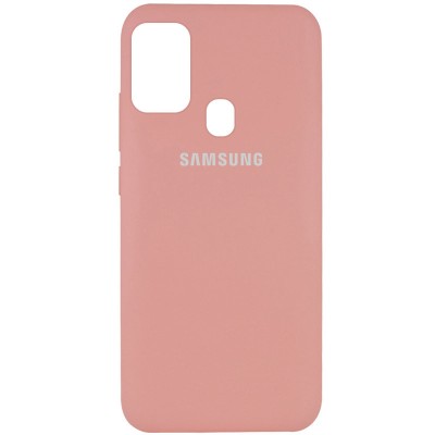 Чехол Silicone Cover Full Protective (AA) для Samsung Galaxy A21s Розовый / Peach Чехол Silicone Cover Full Protective (AA) для Samsung Galaxy A21s Розовый / Peach