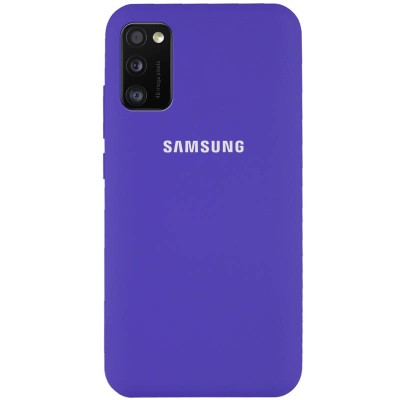 Чехол Silicone Cover Full Protective (AA) для Samsung Galaxy A41 Фиолетовый / Purple Чехол Silicone Cover Full Protective (AA) для Samsung Galaxy A41 Фиолетовый / Purple