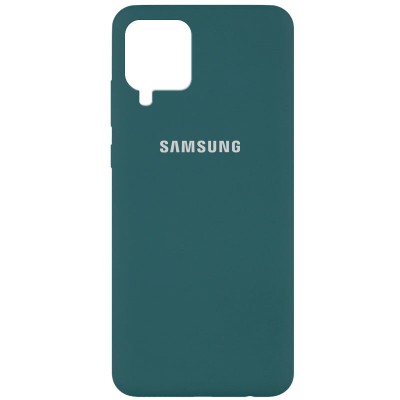 Чехол Silicone Cover Full Protective (AA) для Samsung Galaxy A42 5G Зеленый / Pine green Чехол Silicone Cover Full Protective (AA) для Samsung Galaxy A42 5G Зеленый / Pine green