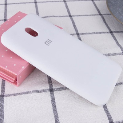 Чехол Silicone Cover Full Protective (AA) для Xiaomi Redmi 8a Белый / White Чехол Silicone Cover Full Protective (AA) для Xiaomi Redmi 8a Белый / White