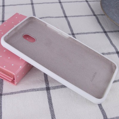 Чехол Silicone Cover Full Protective (AA) для Xiaomi Redmi 8a Белый / White Чехол Silicone Cover Full Protective (AA) для Xiaomi Redmi 8a Белый / White