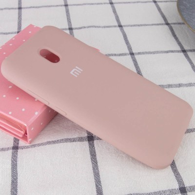 Чехол Silicone Cover Full Protective (AA) для Xiaomi Redmi 8a Розовый / Pink Sand Чехол Silicone Cover Full Protective (AA) для Xiaomi Redmi 8a Розовый / Pink Sand