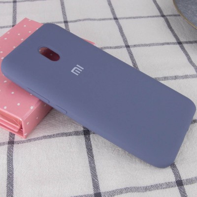 Чехол Silicone Cover Full Protective (AA) для Xiaomi Redmi 8a Серый / Lavender Gray Чехол Silicone Cover Full Protective (AA) для Xiaomi Redmi 8a Серый / Lavender Gray