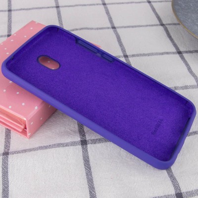 Чехол Silicone Cover Full Protective (AA) для Xiaomi Redmi 8a Фиолетовый / Purple Чехол Silicone Cover Full Protective (AA) для Xiaomi Redmi 8a Фиолетовый / Purple