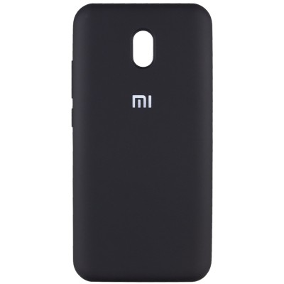 Чехол Silicone Cover Full Protective (AA) для Xiaomi Redmi 8a Черный / Black Чехол Silicone Cover Full Protective (AA) для Xiaomi Redmi 8a Черный / Black
