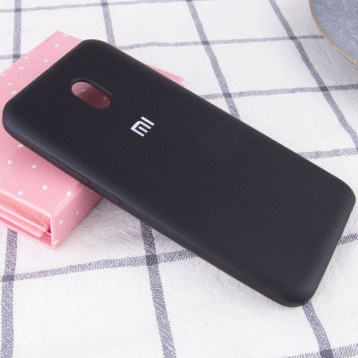 Чехол Silicone Cover Full Protective (AA) для Xiaomi Redmi 8a Черный / Black Чехол Silicone Cover Full Protective (AA) для Xiaomi Redmi 8a Черный / Black