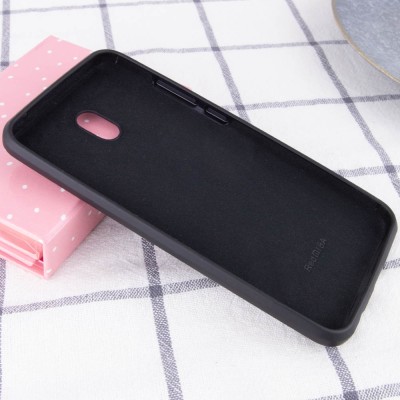 Чехол Silicone Cover Full Protective (AA) для Xiaomi Redmi 8a Черный / Black Чехол Silicone Cover Full Protective (AA) для Xiaomi Redmi 8a Черный / Black