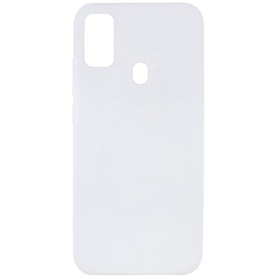 Чехол Silicone Cover Full without Logo (A) для Samsung Galaxy M30s / M21 Белый / White Чехол Silicone Cover Full without Logo (A) для Samsung Galaxy M30s / M21 Белый / White
