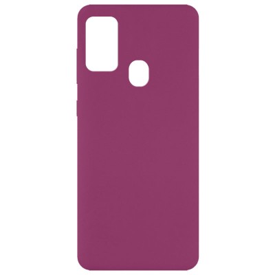 Чехол Silicone Cover Full without Logo (A) для Samsung Galaxy M30s / M21 Бордовый / Marsala Чехол Silicone Cover Full without Logo (A) для Samsung Galaxy M30s / M21 Бордовый / Marsala