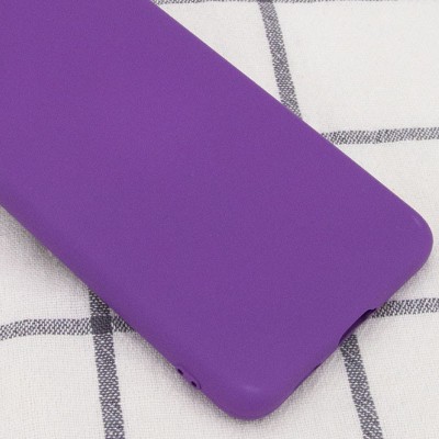 Чехол Silicone Cover Full without Logo (A) для Samsung Galaxy M30s / M21 Фиолетовый / Purple