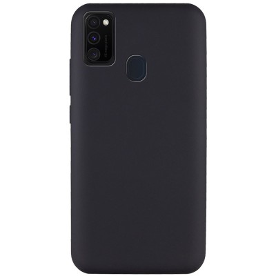 Чехол Silicone Cover Full without Logo (A) для Samsung Galaxy M30s / M21 Черный / Black Чехол Silicone Cover Full without Logo (A) для Samsung Galaxy M30s / M21 Черный / Black