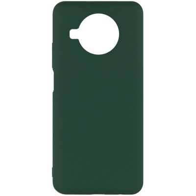 Чехол Silicone Cover Full without Logo (A) для Xiaomi Mi 10T Lite / Redmi Note 9 Pro 5G Зеленый / Dark green Чехол Silicone Cover Full without Logo (A) для Xiaomi Mi 10T Lite / Redmi Note 9 Pro 5G Зеленый / Dark green