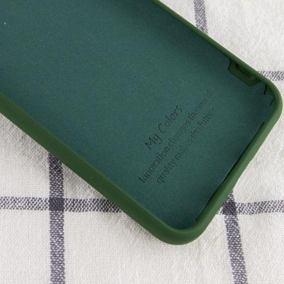 Чехол Silicone Cover Full without Logo (A) для Xiaomi Mi 10T Lite / Redmi Note 9 Pro 5G Зеленый / Dark green Чехол Silicone Cover Full without Logo (A) для Xiaomi Mi 10T Lite / Redmi Note 9 Pro 5G Зеленый / Dark green