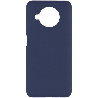 Чехол Silicone Cover Full without Logo (A) для Xiaomi Mi 10T Lite / Redmi Note 9 Pro 5G Синий / Midnight blue Чехол Silicone Cover Full without Logo (A) для Xiaomi Mi 10T Lite / Redmi Note 9 Pro 5G Синий / Midnight blue