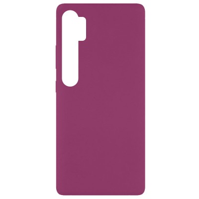 Чехол Silicone Cover Full without Logo (A) для Xiaomi Mi Note 10 Lite / Mi Note 10 / Note 10 Pro Бордовый / Marsala Чехол Silicone Cover Full without Logo (A) для Xiaomi Mi Note 10 Lite / Mi Note 10 / Note 10 Pro Бордовый / Marsala