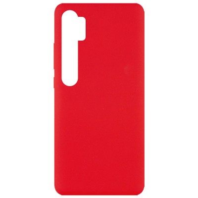 Чехол Silicone Cover Full without Logo (A) для Xiaomi Mi Note 10 Lite / Mi Note 10 / Note 10 Pro Красный / Red Чехол Silicone Cover Full without Logo (A) для Xiaomi Mi Note 10 Lite / Mi Note 10 / Note 10 Pro Красный / Red