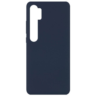 Чехол Silicone Cover Full without Logo (A) для Xiaomi Mi Note 10 Lite / Mi Note 10 / Note 10 Pro Синий / Midnight blue Чехол Silicone Cover Full without Logo (A) для Xiaomi Mi Note 10 Lite / Mi Note 10 / Note 10 Pro Синий / Midnight blue