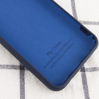 Чехол Silicone Cover Full without Logo (A) для Xiaomi Redmi Note 9s / Note 9 Pro / Note 9 Pro Max Синий / Midnight blue Чехол Silicone Cover Full without Logo (A) для Xiaomi Redmi Note 9s / Note 9 Pro / Note 9 Pro Max Синий / Midnight blue