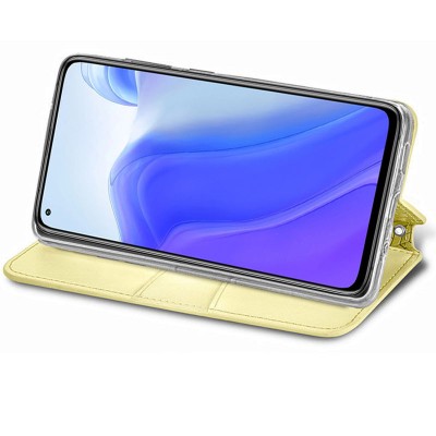 Кожаный чехол книжка GETMAN Mandala (PU) для Xiaomi Mi 10T / Mi 10T Pro Желтый - 1 Кожаный чехол книжка GETMAN Mandala (PU) для Xiaomi Mi 10T / Mi 10T Pro Желтый - 1